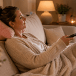 Leseknochen: Warum auch Nichtleser begeistert sind Leseknochen als Nackenkissen auf dem Sofa